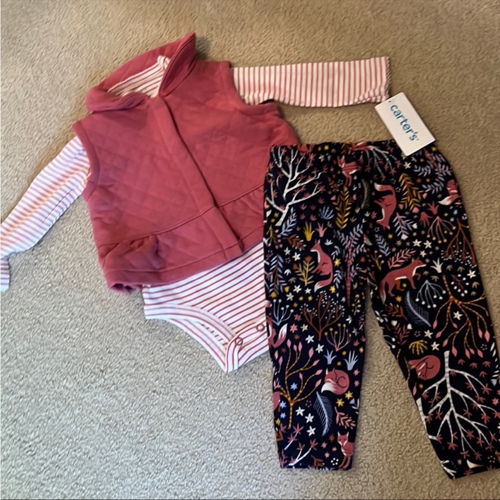 Carters Baby Clothing 3-Piece Set